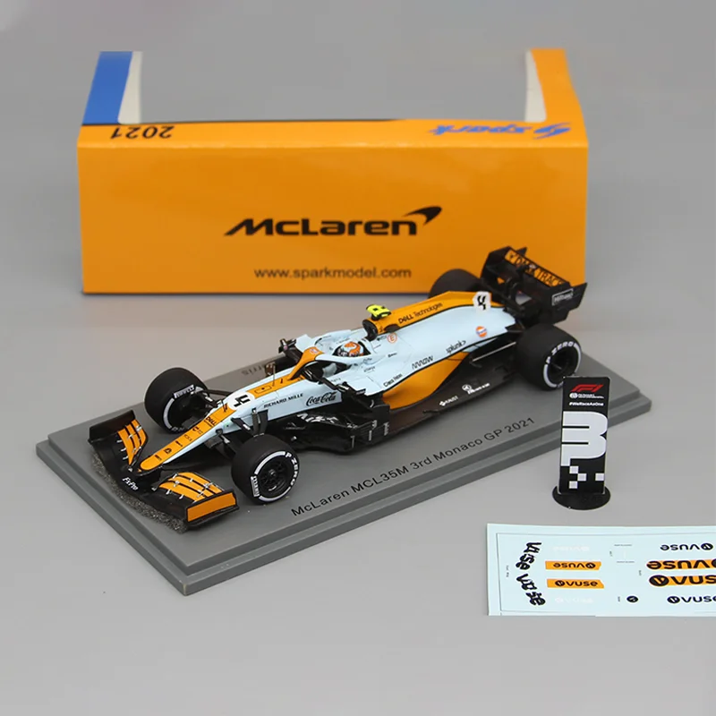 Spark MCL35M Norris Resin Race Car Model 1:43 4 Spark MCL35M Norris Resin Race Car Model 1:43 - Image 4