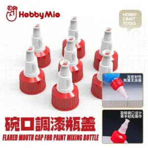 HOBBY MIO 5PCS Flared Mouth Bottle Caps Set 9 S7ca5af26a40d4a08bffb64566637a6e7f