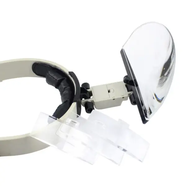 Headband Magnifier with LED Lights and Multiple Lenses - Image 5