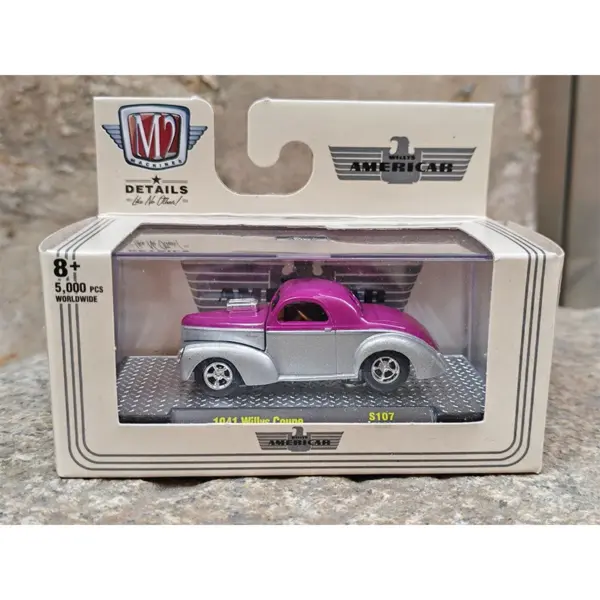 M2 1:64 Willis Beetle Van Diecast Model - Image 3