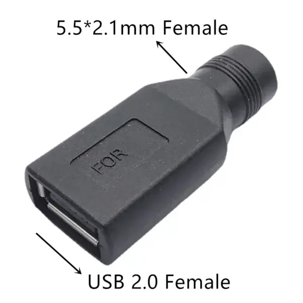 USB to DC 5.5x2.1mm Power Adapter Connector - Image 10