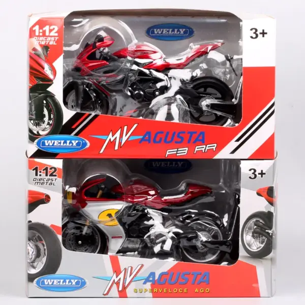 Welly 1/12 MV Agusta F3 RR 2022 Model - Image 2