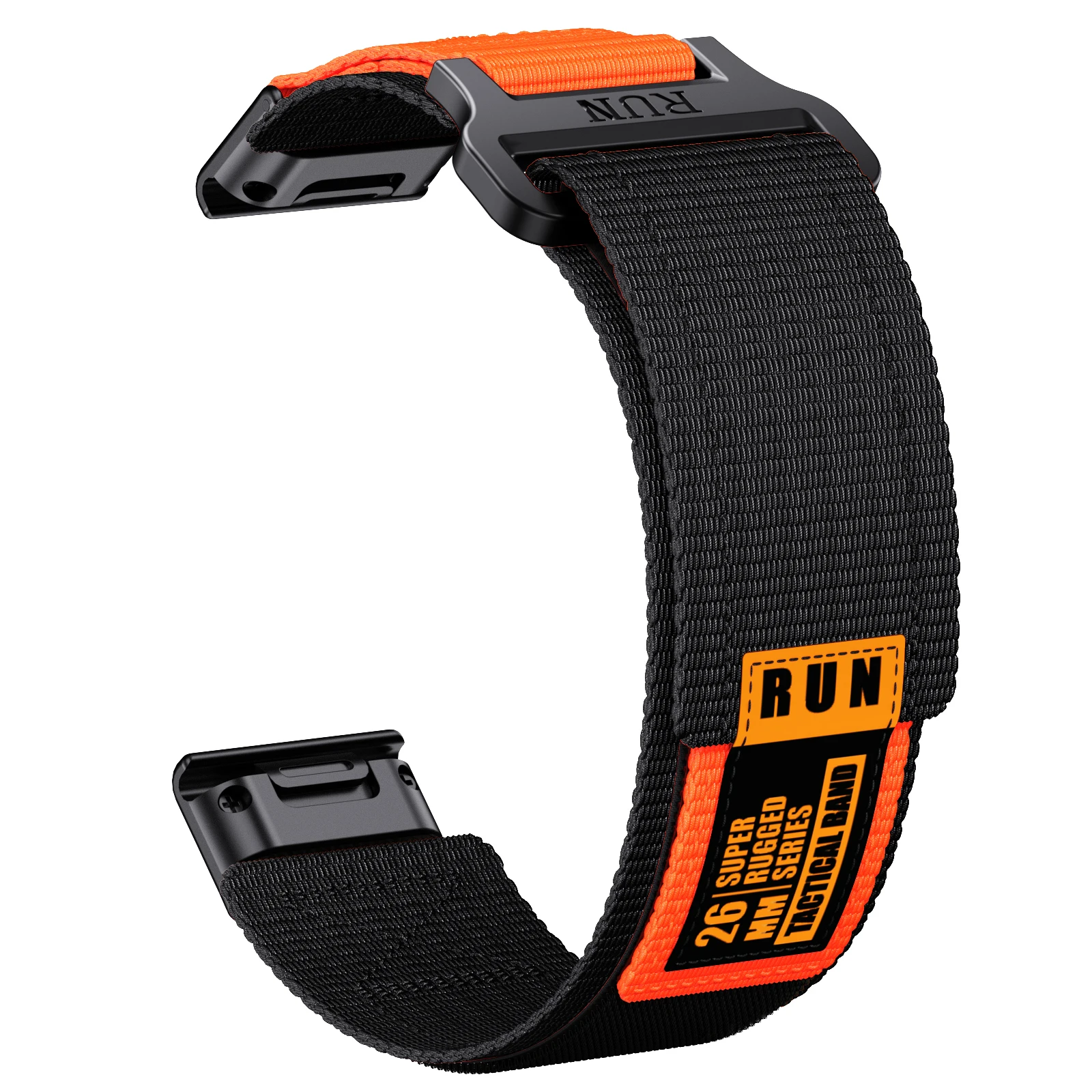 Garmin Fenix 7X 22/26mm Nylon Watch Strap 4 Garmin Fenix 7X 22/26mm Nylon Watch Strap - Image 4