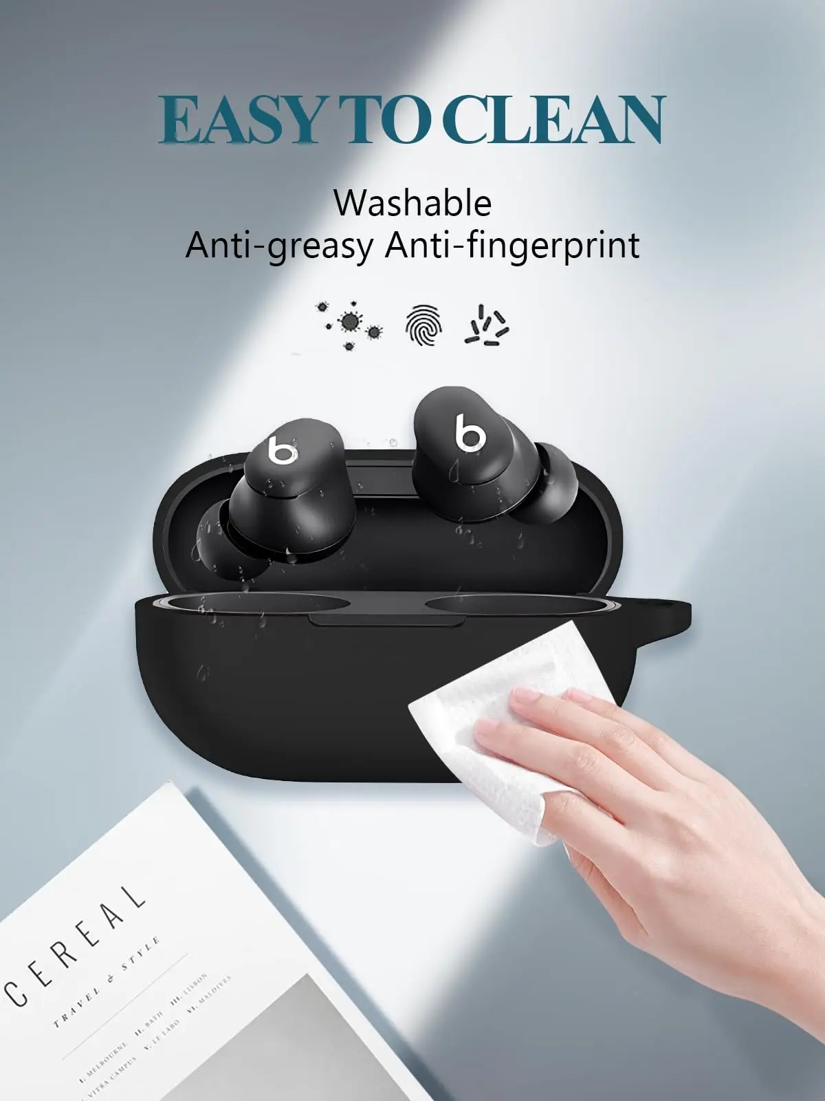 Silicone Earbud Case for Beats Solo Buds 2024 5 Silicone Earbud Case for Beats Solo Buds 2024 - Image 5