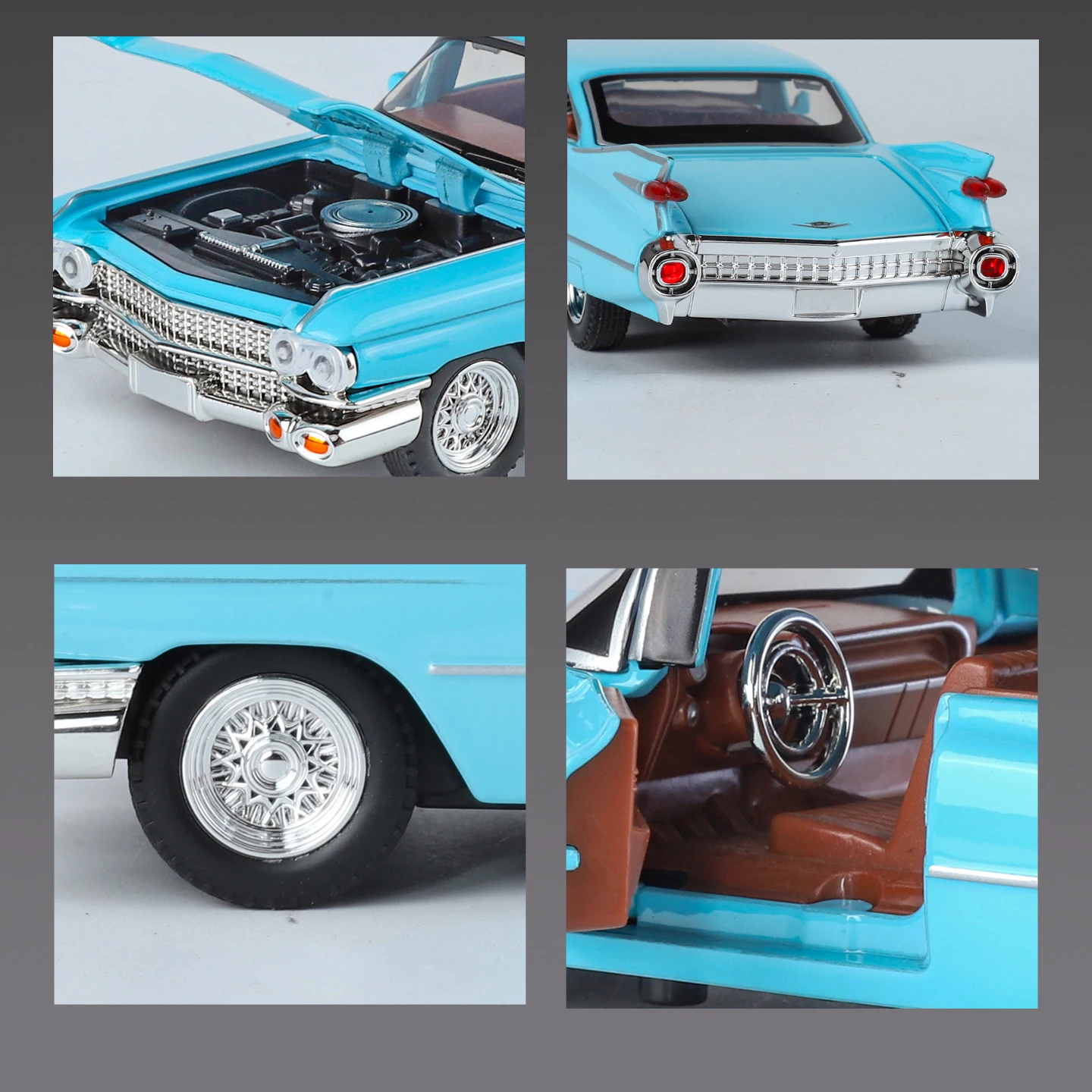 1:32 Cadillac Eldorado Diecast Model Car 6 1:32 Cadillac Eldorado Diecast Model Car - Image 6