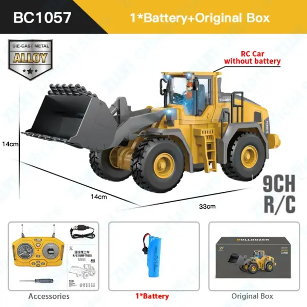 Remote Control Construction Vehicle Set - Image 8