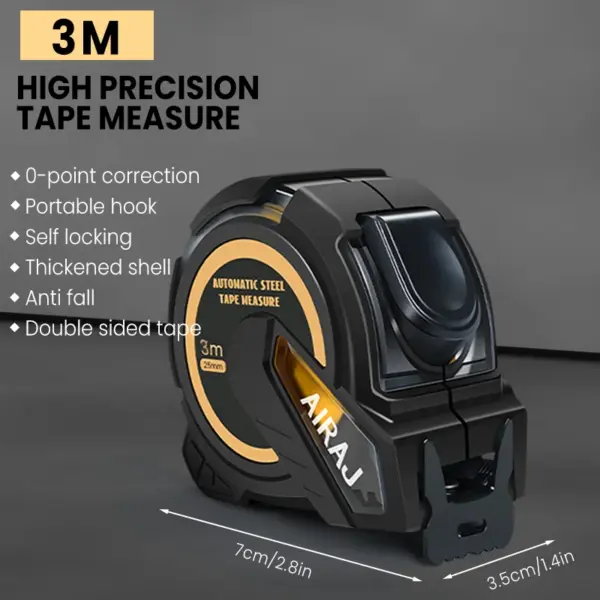 Metric Self-Locking Tape Measure 3M to 10M - Image 7