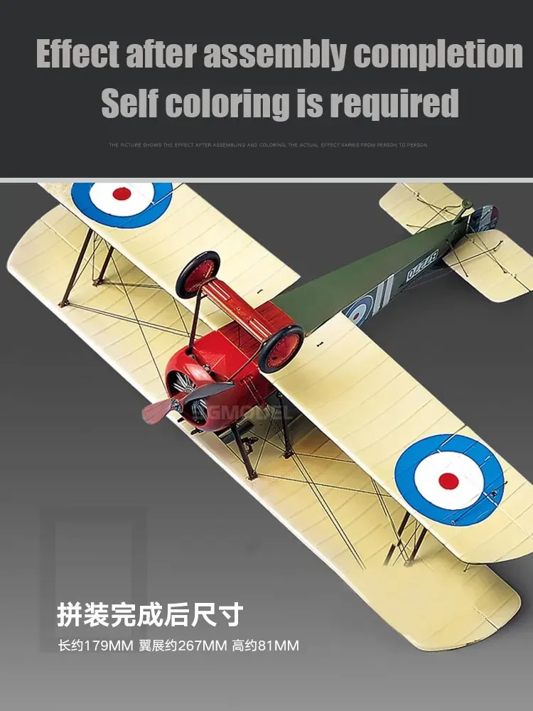 Academy 1/32 Sopwith Camel F.1 Aircraft Model Kit 2 Academy 1/32 Sopwith Camel F.1 Aircraft Model Kit - Image 2