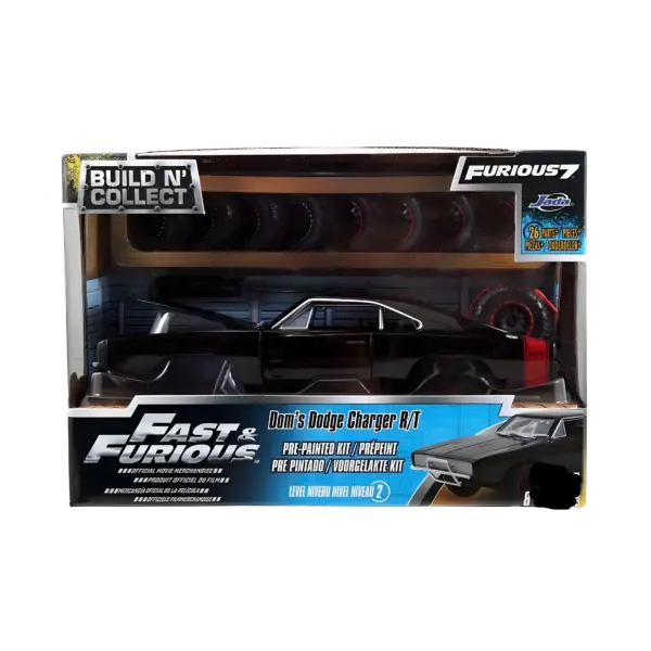 Dom's Charger R/T 1:24 Diecast Car Model - Image 5