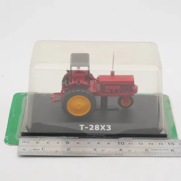 1:43 Scale T-28X3 Soviet Tractor Alloy Model Display - Image 6