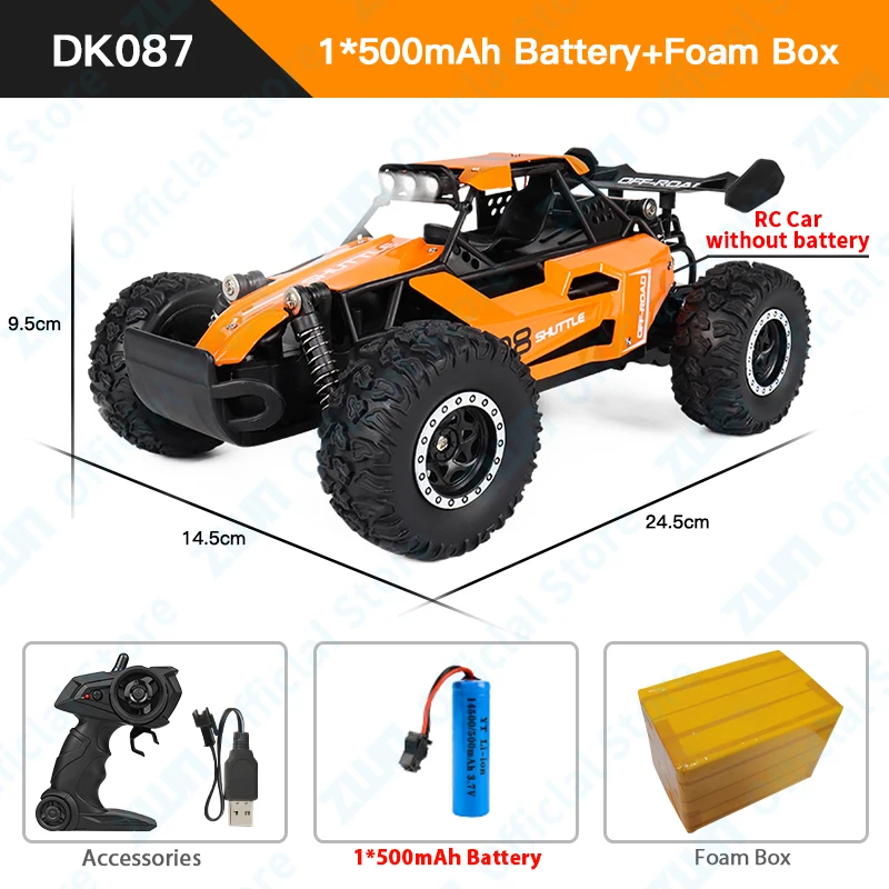 Remote-Controlled Off-Road RC Car DK087 11 Remote-Controlled Off-Road RC Car DK087 - Image 11