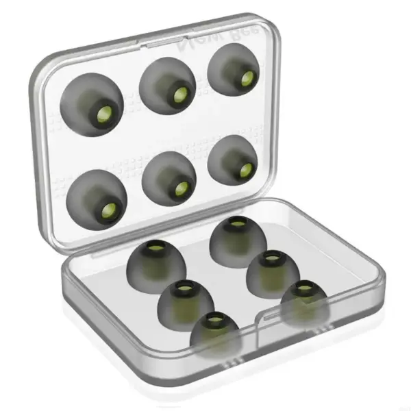 Memory Foam Ear Tips for Earbuds - 3 Pairs Set - Image 10