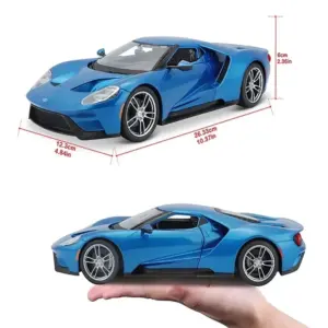 2017 Ford Gt Gulf Co Branded Diecast Model 19 S7fe16da166604e368285a9d6afb50b0bd 1
