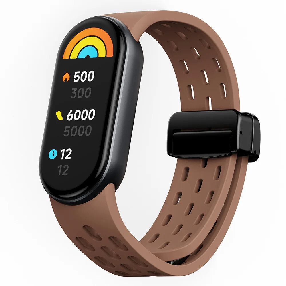 Silicone Replacement Strap for Xiaomi Mi Band 8/9 13 Silicone Replacement Strap for Xiaomi Mi Band 8/9 - Image 13