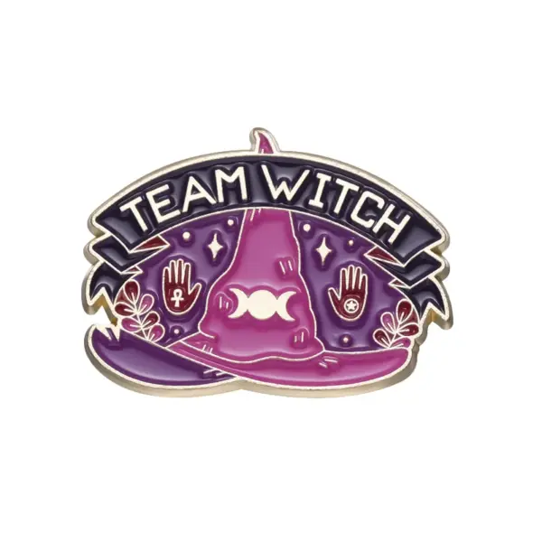 Magical Spells Book Witch Enamel Pins - Image 8
