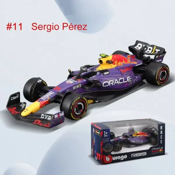 Red Bull Racing F1 RB19 Vegas Diecast Model - Image 8