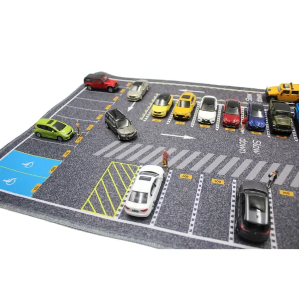 1:64 Scale Themed Toy Mats Set for Play - Image 5