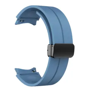 Magnetic D Buckle Silicone Strap for Galaxy Watch 60 S80e8c6ce158446f482ff510ff97fa1711 2