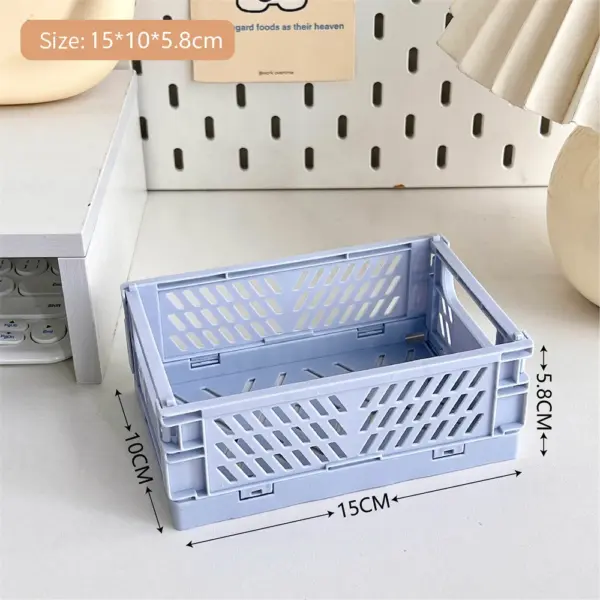 Foldable Storage Crate for Home Organization - Image 15