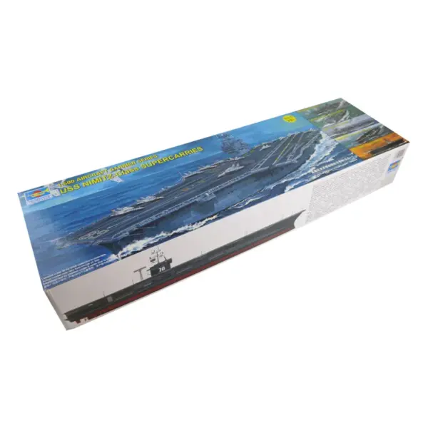 USS Nimitz Class CVN-68 Aircraft Carrier Model Kit 1/500 - Image 4