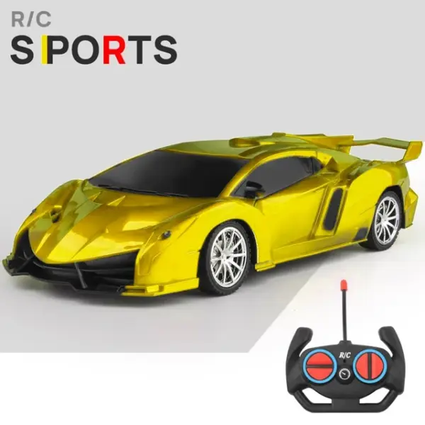 1/18 RC Car LED Light Remote Control Sports Car - Image 36
