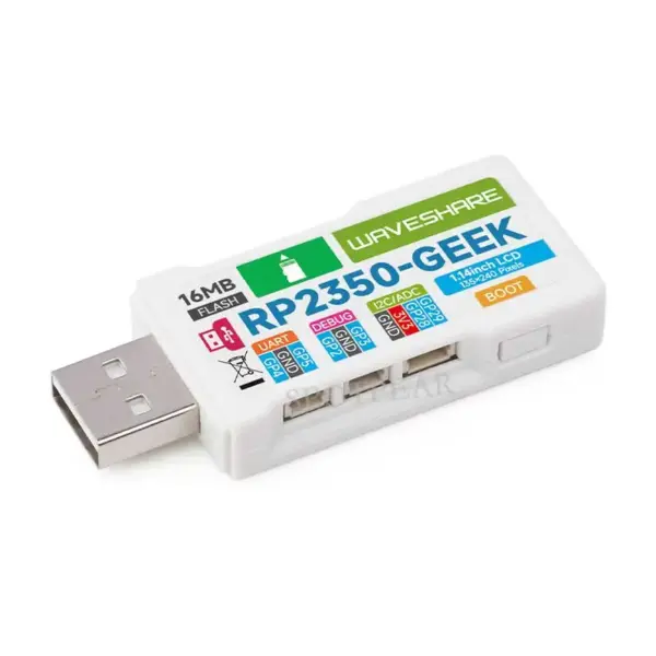 Raspberry Pi Pico 2 RP2350-GEEK LCD Board - Image 5