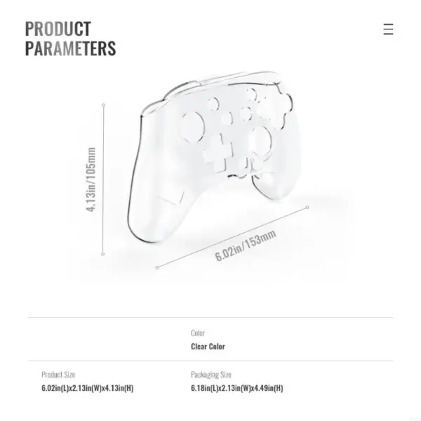 M6CA Transparent Gamepad Protector Case - Image 6