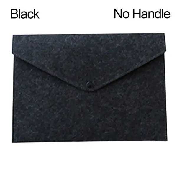 A4 Felt Document Folder with Buckle - Image 12