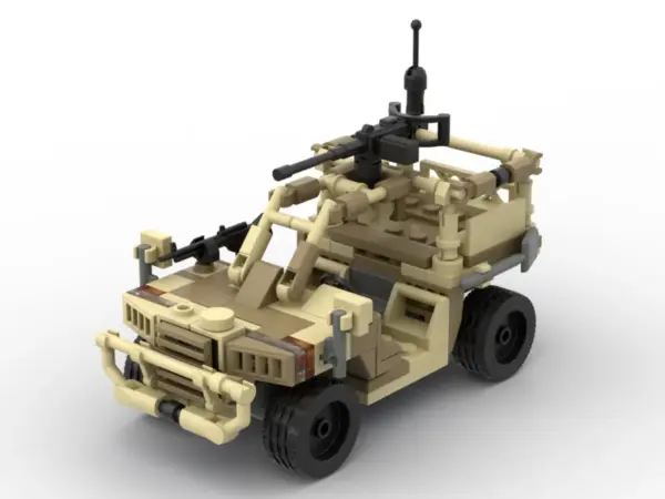 MOC Leopard Cat Assault Vehicle Building Kit - Image 10