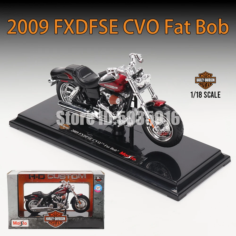 Maisto Harley-Davidson FXDFSE 1:18 Motorcycle Model 15 Maisto Harley-Davidson FXDFSE 1:18 Motorcycle Model - Image 15