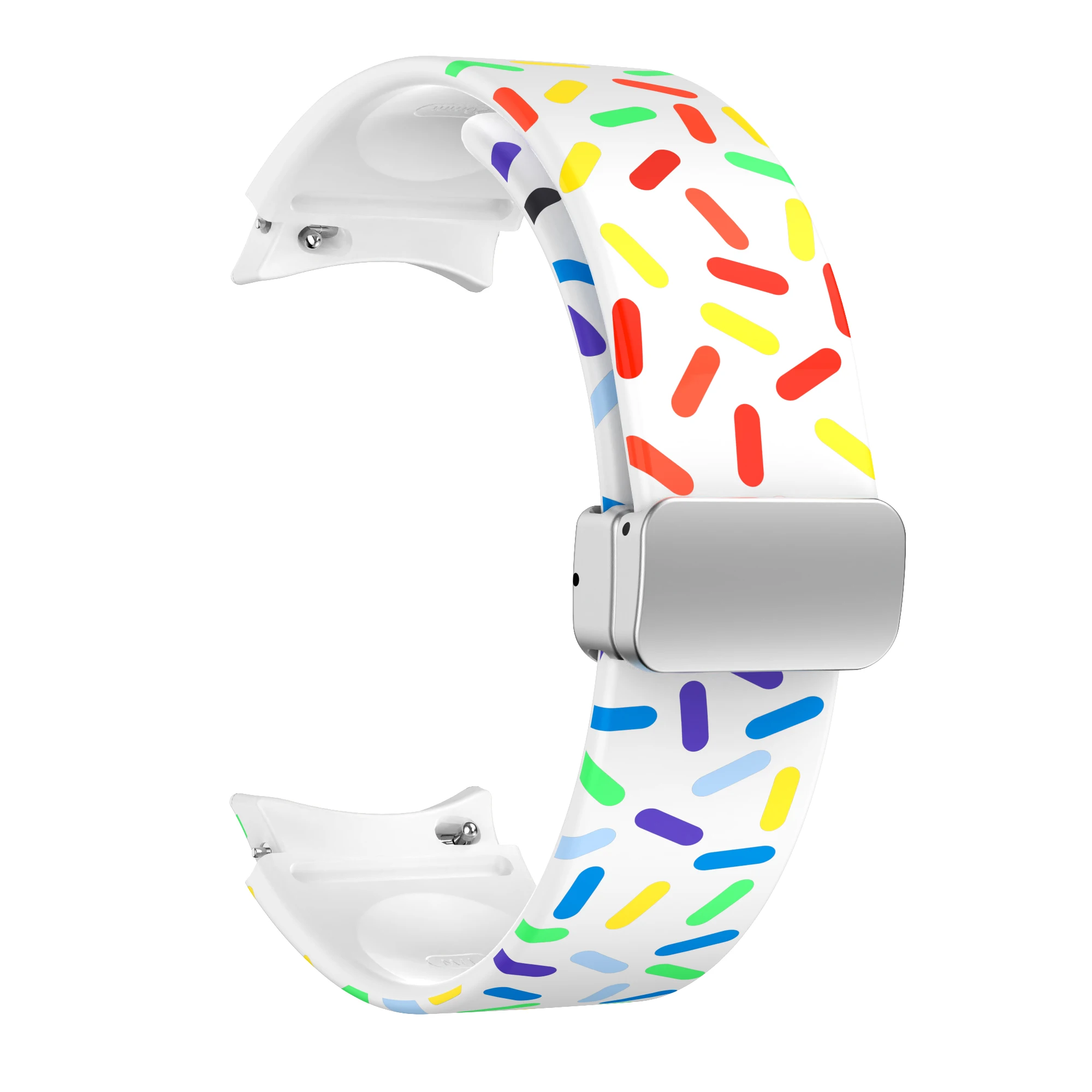 Magnetic D Buckle Silicone Strap for Galaxy Watch 11 Magnetic D Buckle Silicone Strap for Galaxy Watch - Image 11