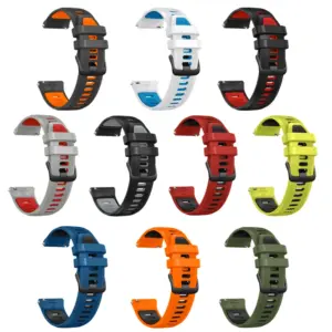Two-Tone Silicone Strap for Xiaomi Watch S4 21 S82f76be705fc4c11a95c2f2c8df533deT