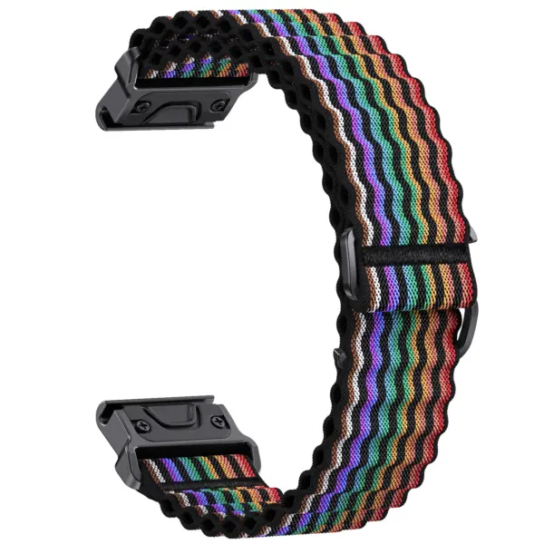 Garmin Fenix 8 7X 7 6 Two Tone Nylon Strap - Image 11