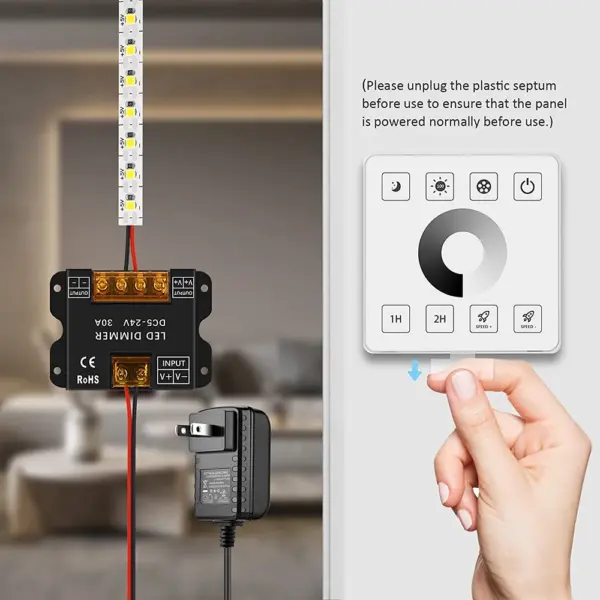 RF Wireless LED Dimmer Controller D86-01 - Image 5
