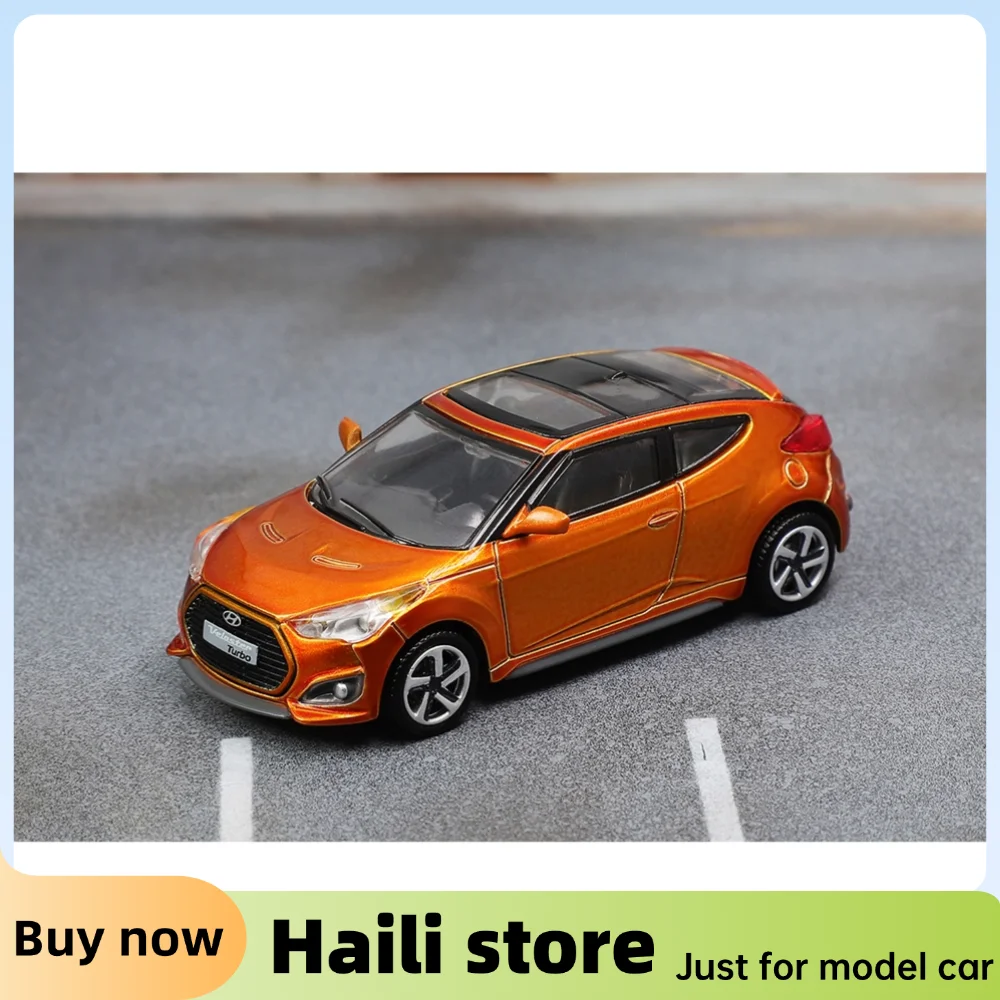 Hyundai Veloster Turbo Diecast Model Car Blue 6 Hyundai Veloster Turbo Diecast Model Car Blue - Image 6