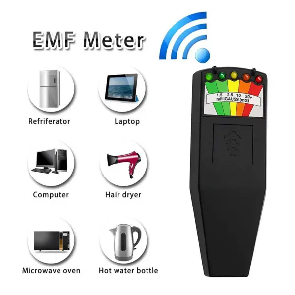 Ghost Hunting EMF Field Detector Compact Tester - Image 3