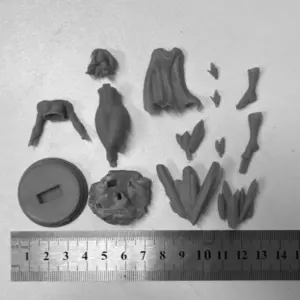 1/24 Resin Fantasy Girl Model Kit Unassembled 7 S83c12fc8843e419b8f745ab016f7e7e92