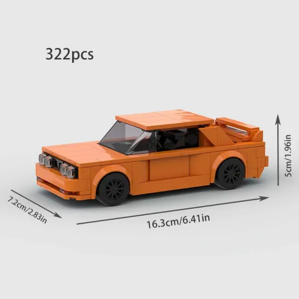 Stylized Building Block Toy Car - Image 45