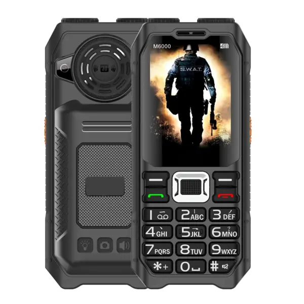 M6000 Elderly Mobile Phone with 4 SIM Slots - Image 8