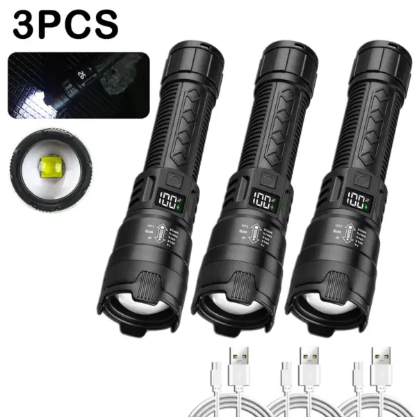 High Power 10,000,000 Lumens Flashlight - Image 9