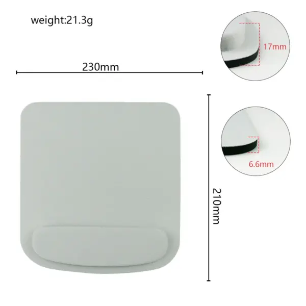 Ergonomic Mouse Pad with Wrist Rest - Image 9