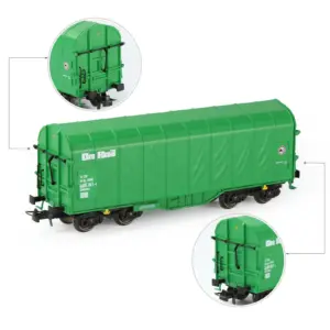 Evemodel HO Scale Covered Coil Wagon C8762 24 S84d6341fd44441b39745795f477e8134E