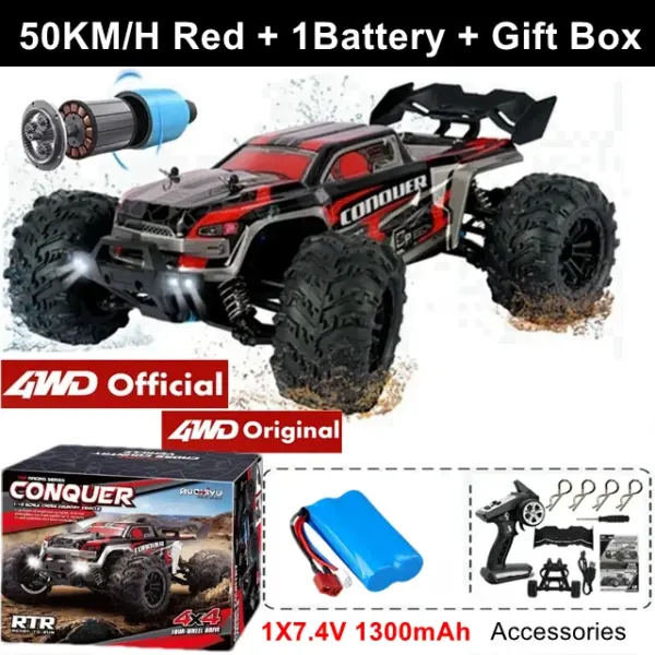 4WD High-Speed Off-Road RC Car 80KM/H - Image 11