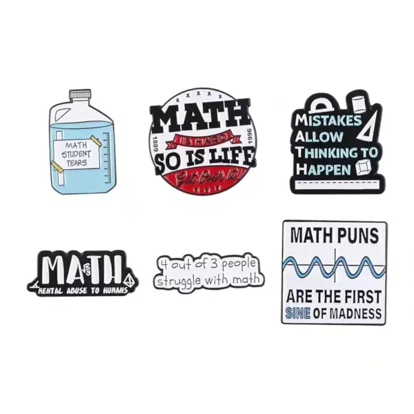 Mathematical Formula Lapel Pin for Students - Image 11