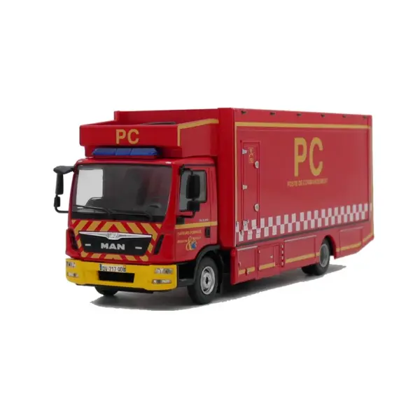 Ixo 1:43 Scale MAN TGL Fire Engine Model - Image 4