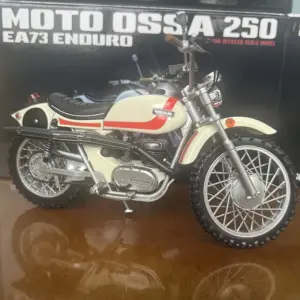 1:12 Scale Moto OSSA 250 A73 Motorcycle Model 23 S850a4eb2171f40d3842fc31f7fe29d12x 1