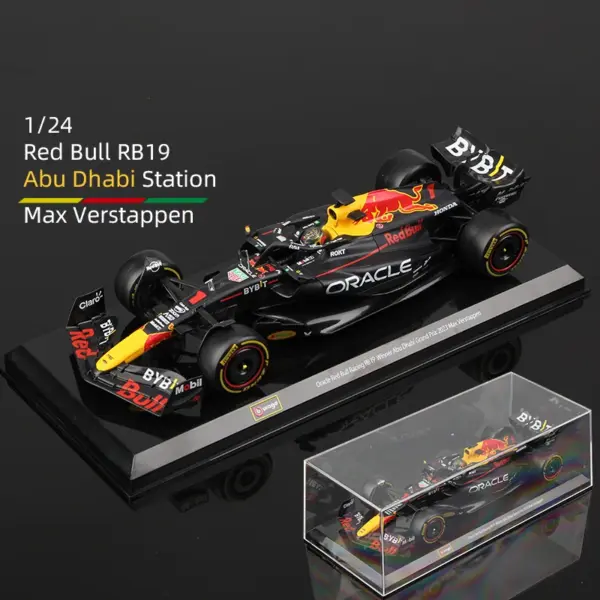 Bburago 1/24 Scale RB19 F1 Model Car - Image 7