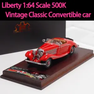Liberty Diecast 1:64 Scale Vintage Convertible 15 S8594f7cf10ce45ce93d73edee28e2adet
