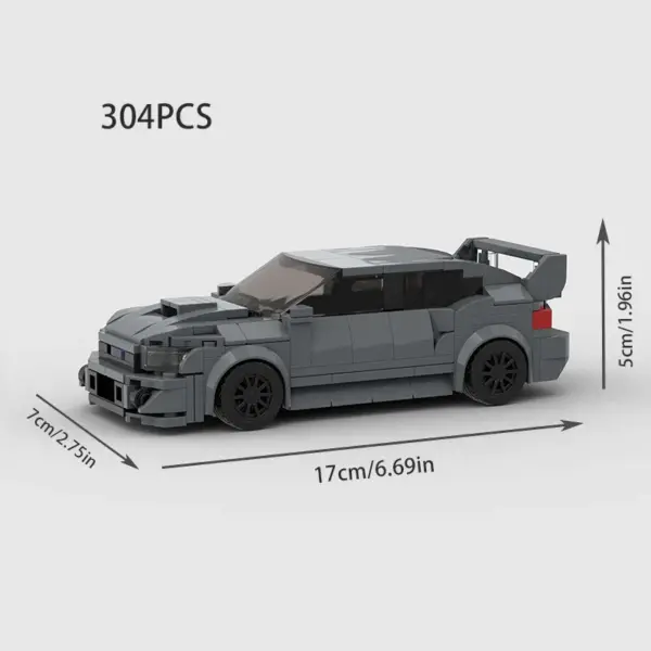 Stylized Building Block Toy Car - Image 61