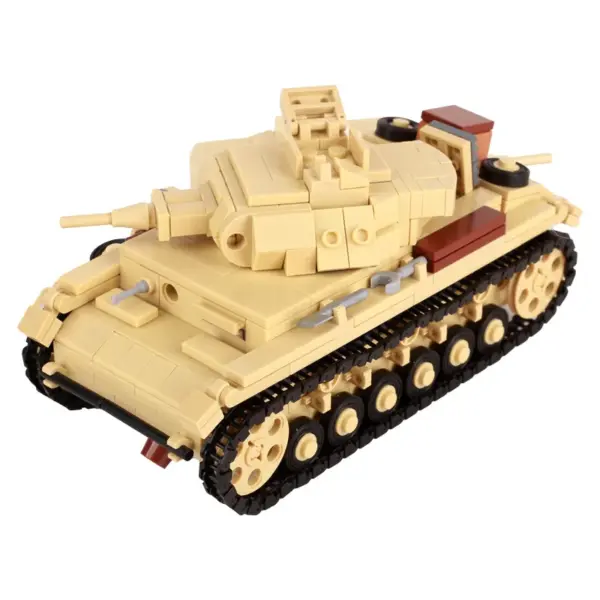 WW2 German Tank Building Block Set SDKFZ. 2 Half Track - Image 6